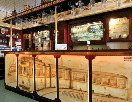 Gaststätte Stralsunder Biertheke Tresen